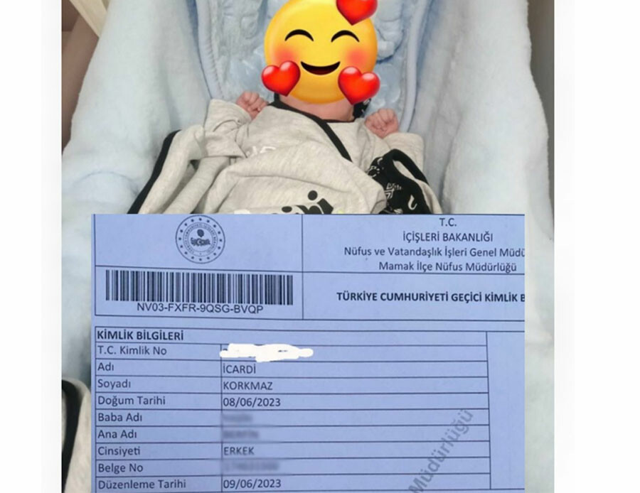 Yeni doğan bebeğe Icardi ismi konuldu