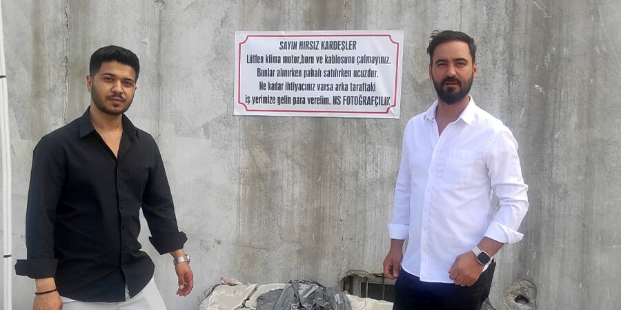 Kahramanmaraş’ta esnafın hırsızlara karşı bulduğu çare gülümsetti Kahramanmaraş’ta esnafın hırsızlara karşı bulduğu çare gülümsetti