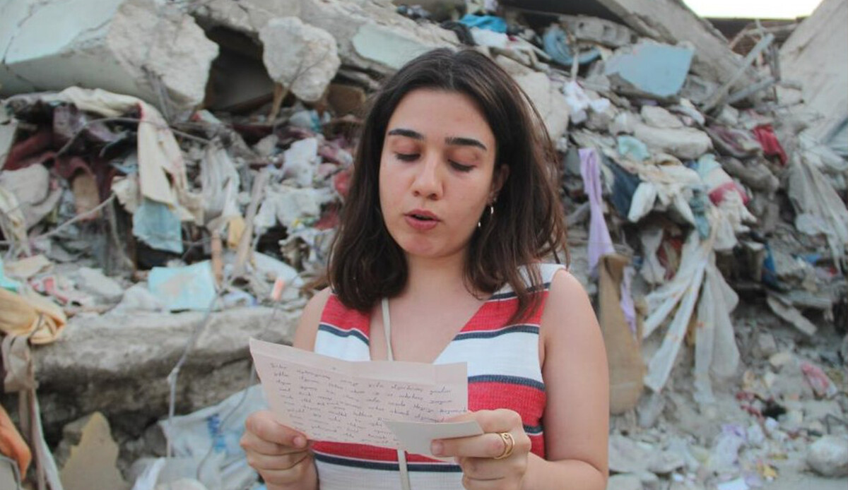 Enkazdan çıkan 49 yıllık mektup, tıp fakültesi öğrencisini duygulandırdı