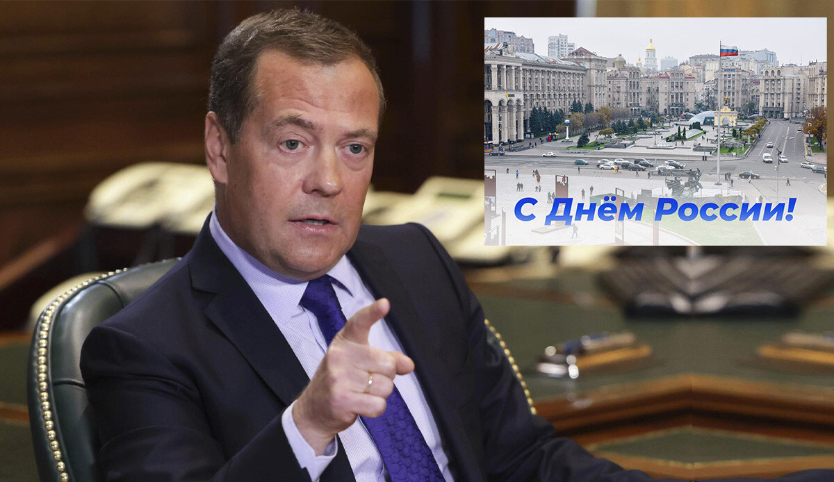Medvedev'den Ukrayna'ya 'Kiev' göndermesi: Çok yakında Rusya meydanı! Medvedev'den Ukrayna'ya 'Kiev' göndermesi: Çok yakında Rusya meydanı!