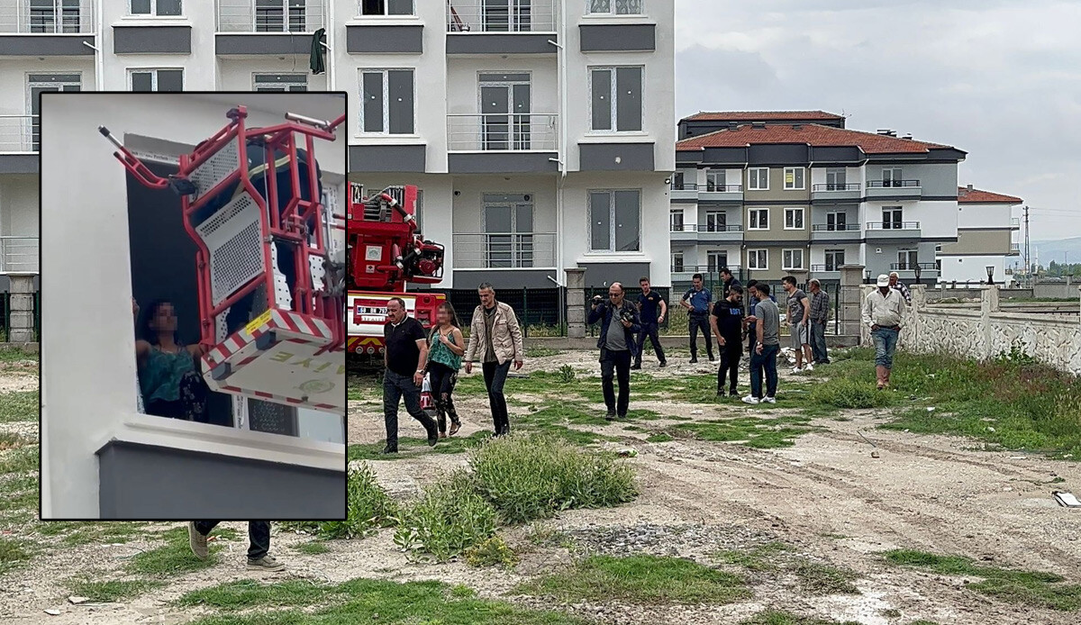 Rezidansta hareketli dakikalar: Arkadaşlarının gazabına uğrayan kadının imdadına yetişildi