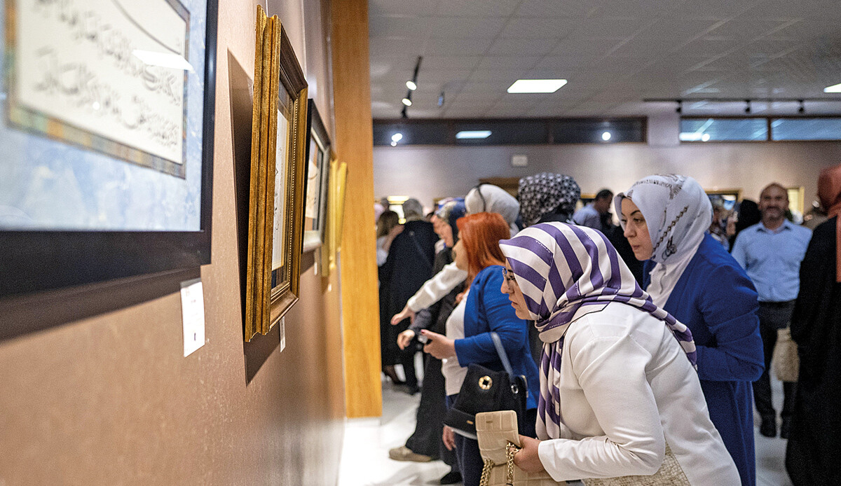 Başkentte hat sergisi: Vefalı sanat