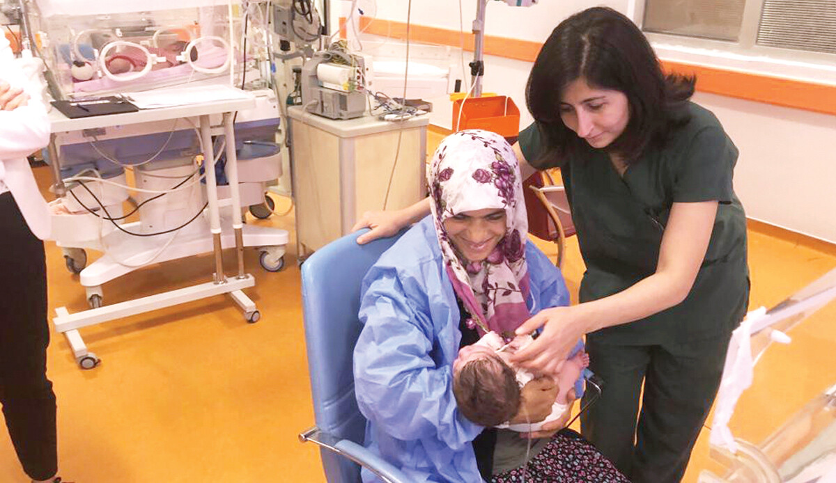 Deprem stresi erken doğumu patlattı Deprem stresi erken doğumu patlattı