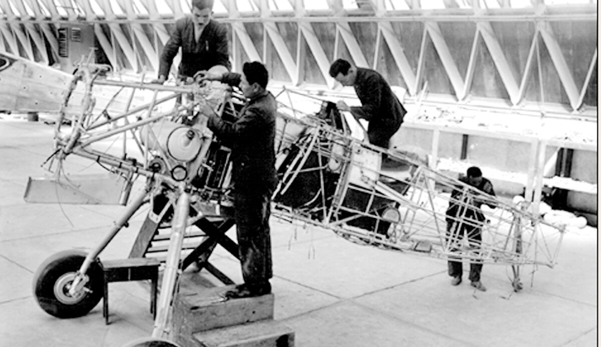 İlk uçak fabrikamız küllerinden doğuyor İlk uçak fabrikamız küllerinden doğuyor