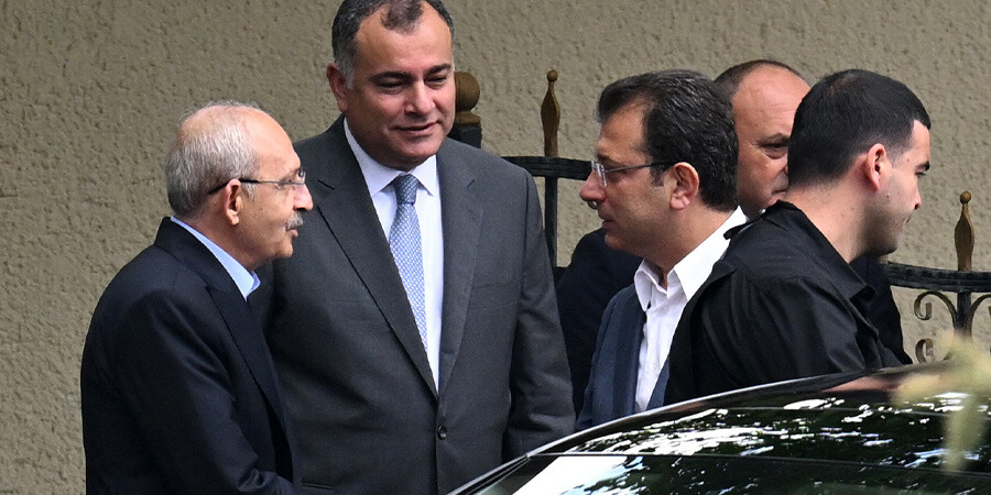 CHP Genel Başkanı Kılıçdaroğlu, İmamoğlu ile görüştü