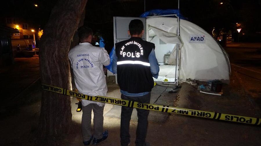 Çadırda kalan depremzedeye silahlı saldırı!