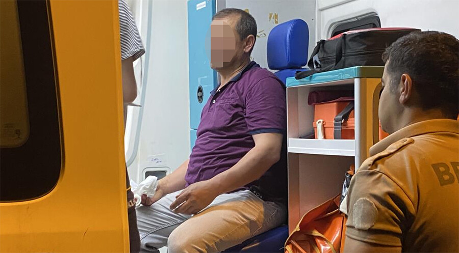 Eniştesi ile kavga eden genç kız önüne geleni bıçakladı