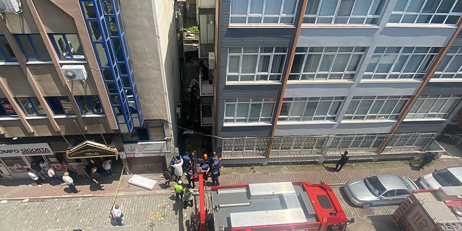 Samsun'da feci ölüm! Duvarın altında kalan işçi hayatını kaybetti