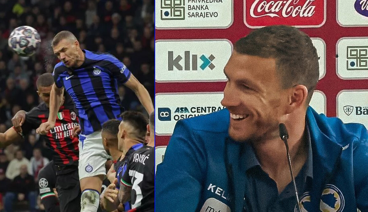 Edin Dzeko&#039;ya Fenerbahçe&#039;ye transferi soruldu, Boşnak yıldız kendini ele verdi