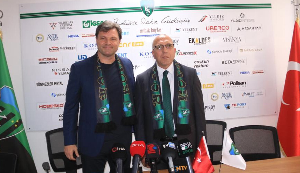 Teknik direktör Ertuğrul Sağlam Kocaelispor'u Süper Lig'e taşımaya geldi Teknik direktör Ertuğrul Sağlam Kocaelispor'u Süper Lig'e taşımaya geldi