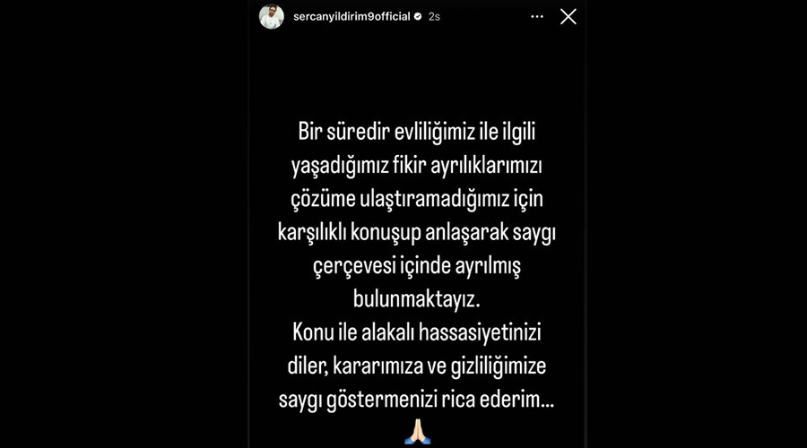 Survivor yarışmacısı boşanıyor! Nedenini sosyal medyadan açıkladı Survivor yarışmacısı boşanıyor! Nedenini sosyal medyadan açıkladı