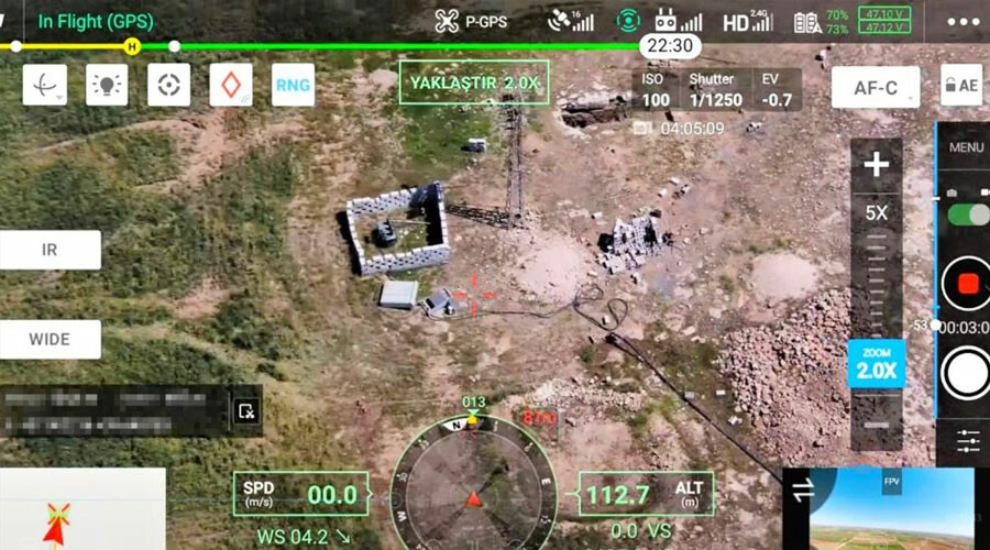 Dron filosu ile 6 ayda 202 kaçak tespit etti Dron filosu ile 6 ayda 202 kaçak tespit etti