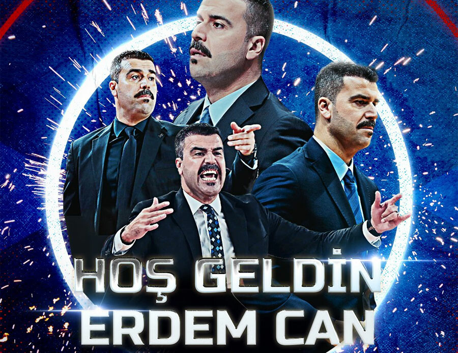 Anadolu Efes'te yeni başantrenör Erdem Can oldu Anadolu Efes'te yeni başantrenör Erdem Can oldu