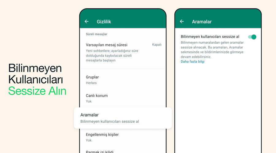WhatsApp'ta istenmeyen aramalar tarihe karışacak