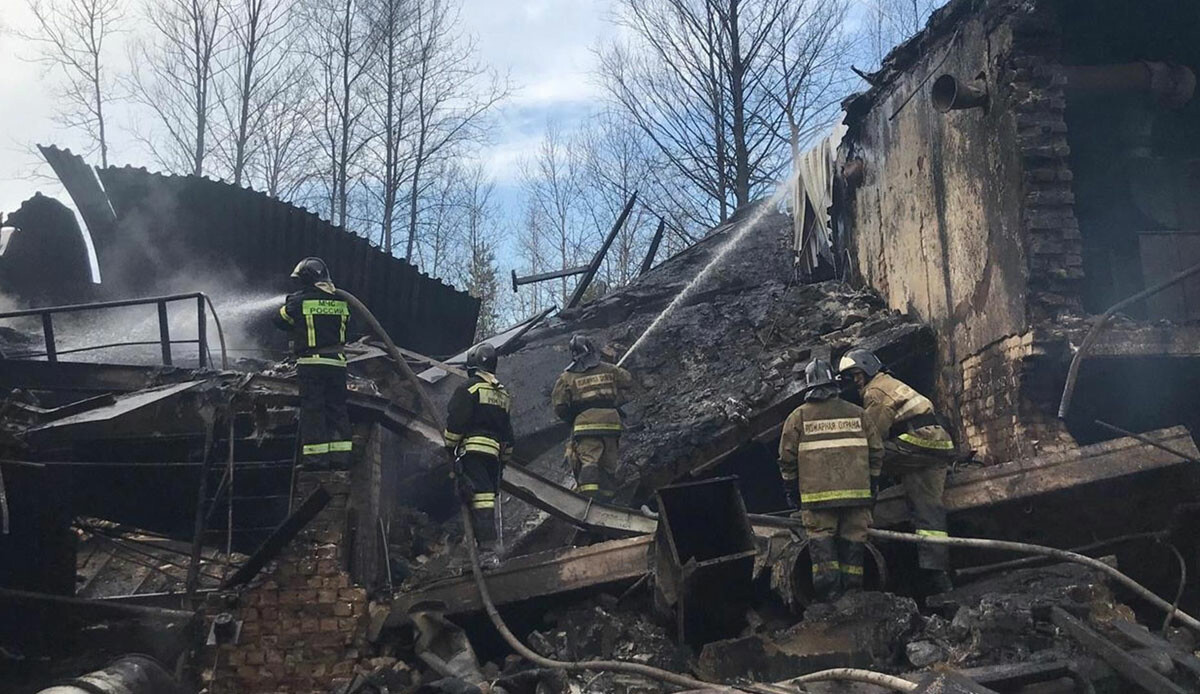 Rusya'da barut fabrikasında patlama: Çok sayıda ölü var Rusya'da barut fabrikasında patlama: Çok sayıda ölü var