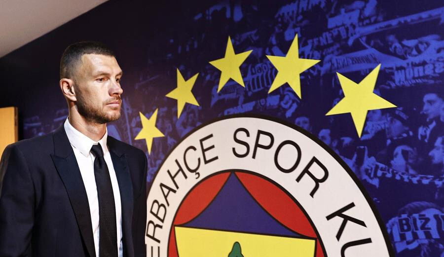 Edin Dzeko'dan Fenerbahçe taraftarına mesaj; Doğru bir karar verdiğimi anladım
