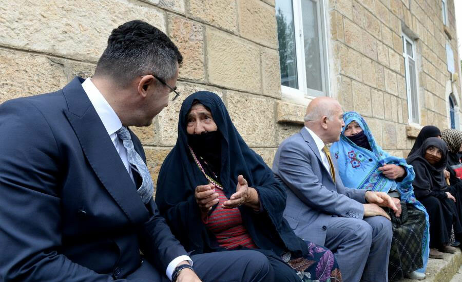 Yangında zarar görenlere devlet desteği Yangında zarar görenlere devlet desteği
