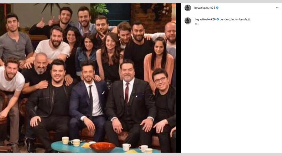 Beyazıt Öztürk’ten heyecanlandıran paylaşım! Özlemini fotoğrafla dile getirdi