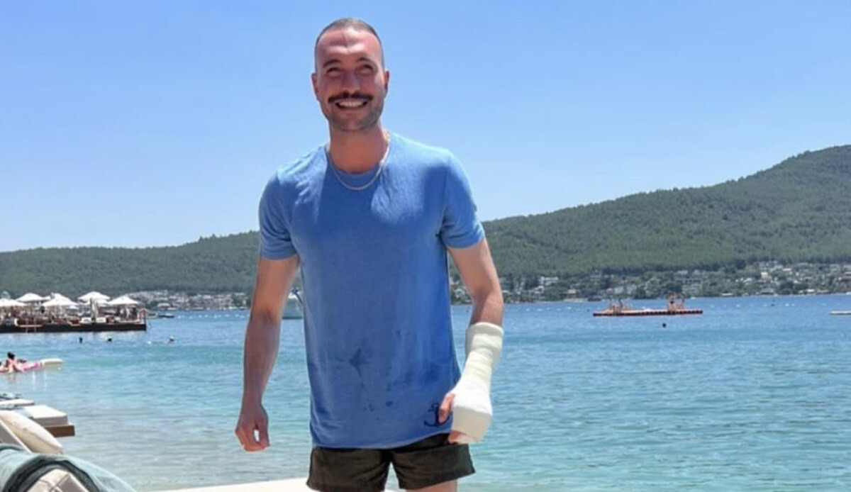 Ünlü oyuncu Bebek'te kaza yaptı, hastanelik oldu: O anlar anbean kamerada