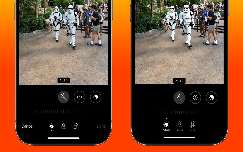 <p>iOS 17'nin getirdiği özellikler arasında bir de Fotoğraflar uygulamasının arayüzünde yapılan değişiklik bulunuyor. Fotoğraflar uygulamasında düzenleme yaparken yer alan