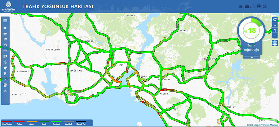 Tatilciler yollara düştü, İstanbul boş kaldı Tatilciler yollara düştü, İstanbul boş kaldı