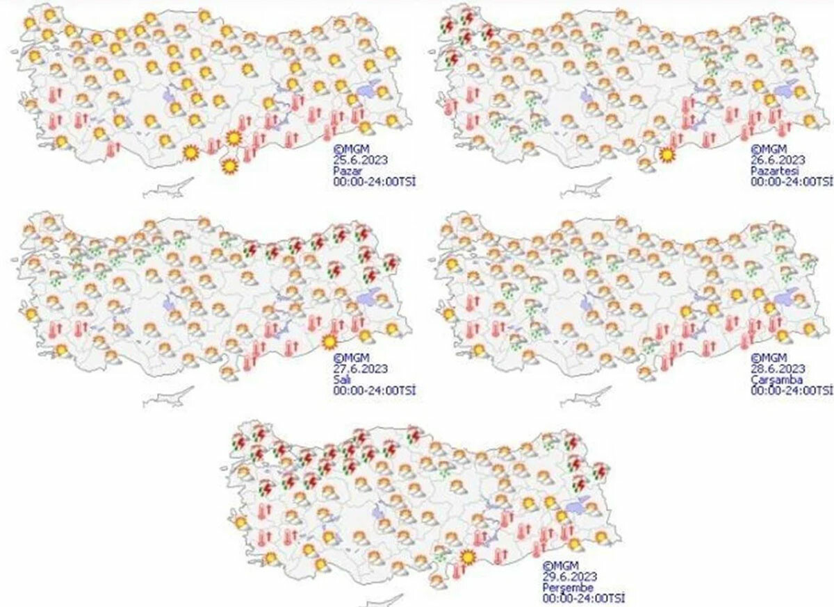 Bayramda hava nasıl olacak? Meteorolojiden bölge bölge hava tahmini
