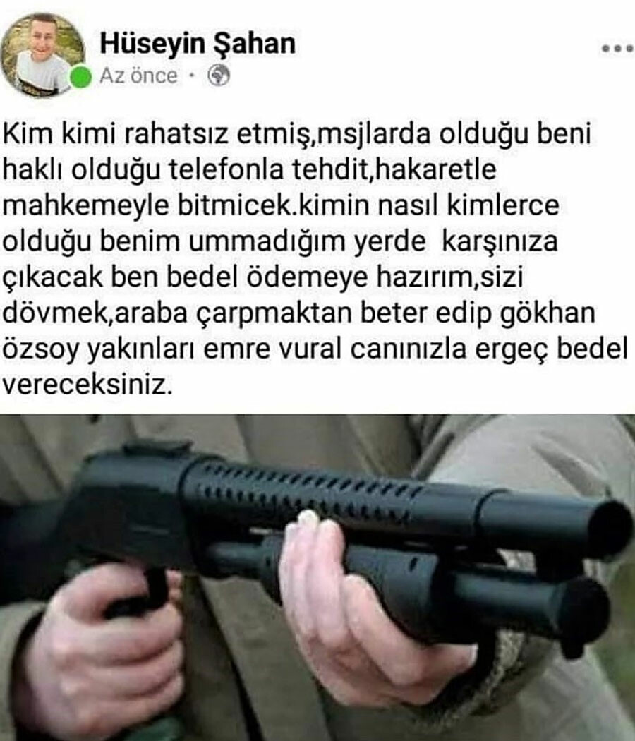 Mesaj attığı kadının kocası öldürmüştü! Son paylaşımı dikkat çekti... Mesaj attığı kadının kocası öldürmüştü! Son paylaşımı dikkat çekti...
