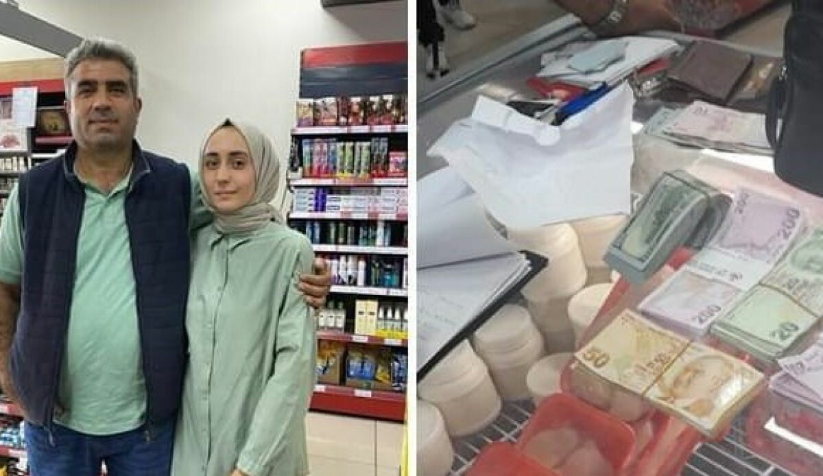 Müşteri markette 350 bin lirasını unuttu Müşteri markette 350 bin lirasını unuttu