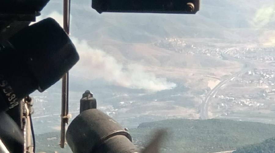 İzmir’de orman yangını: 10 hektarlık alan yandı