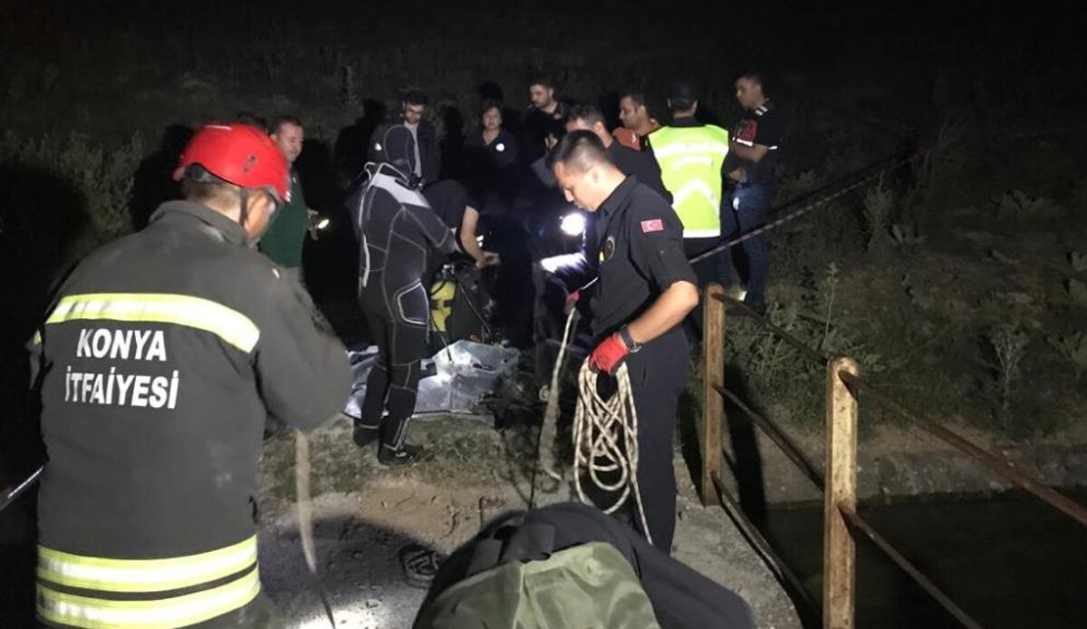 Konya&#039;da dehşet! Boğulan yakınını kurtarmak istediler birlikte can verdiler