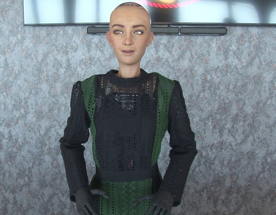 İnsana en çok benzeyen robot Sophia, Çamlıca Kulesi’nde yayın yapacak