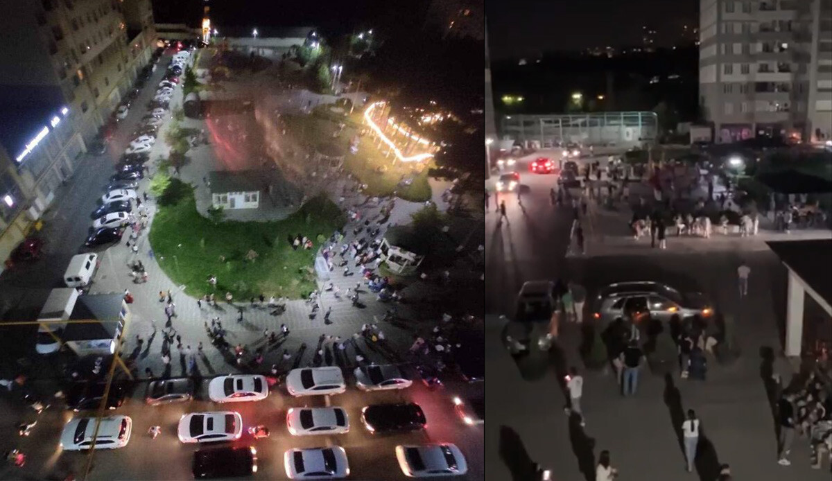 Azerbaycan'da korkutan deprem Azerbaycan'da korkutan deprem