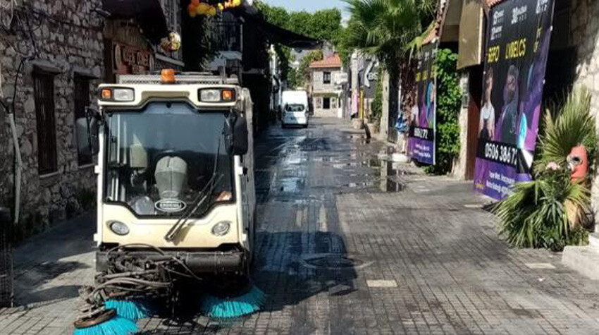 Marmaris'te Kurban Bayramında rekor atık Marmaris'te Kurban Bayramında rekor atık