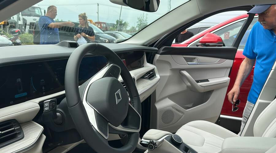 Yerli otomobil Togg, makam aracı oldu