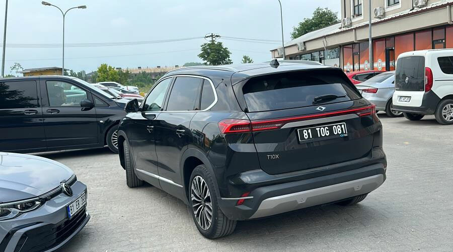 Yerli otomobil Togg, makam aracı oldu