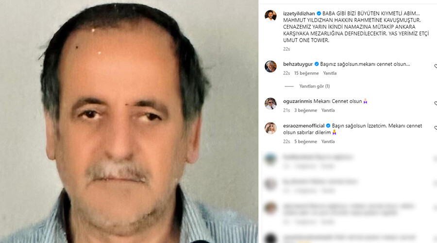 İzzet Yıldızhan’ı yıkan ölüm… İkinci kez kardeş acısı yaşadı İzzet Yıldızhan’ı yıkan ölüm… İkinci kez kardeş acısı yaşadı