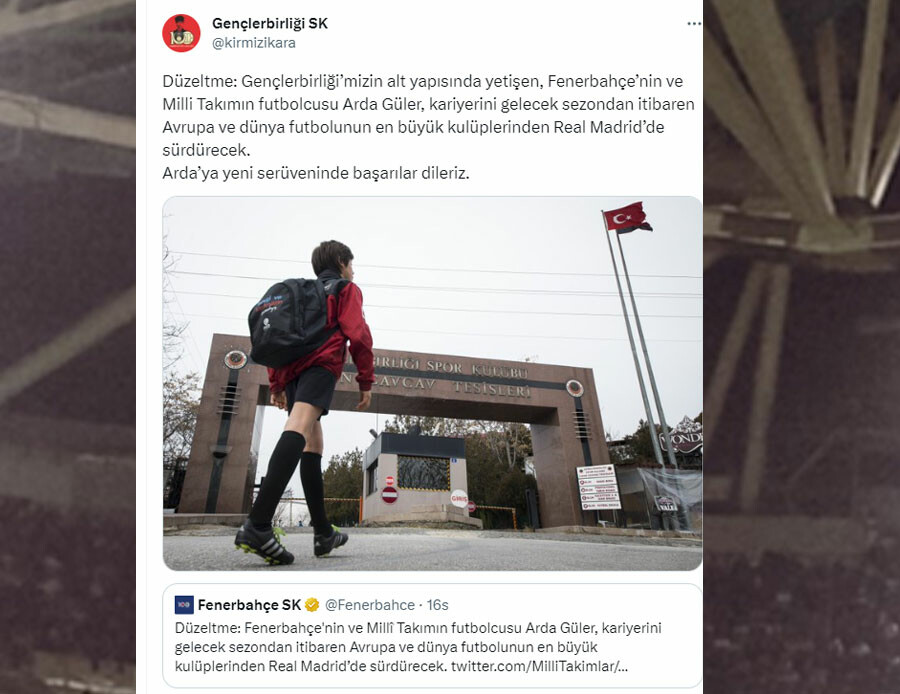 Gençlerbirliği'nden Fenerbahçe'ye Arda Güler tepkisi! İmza töreni öncesi ortalık karıştı