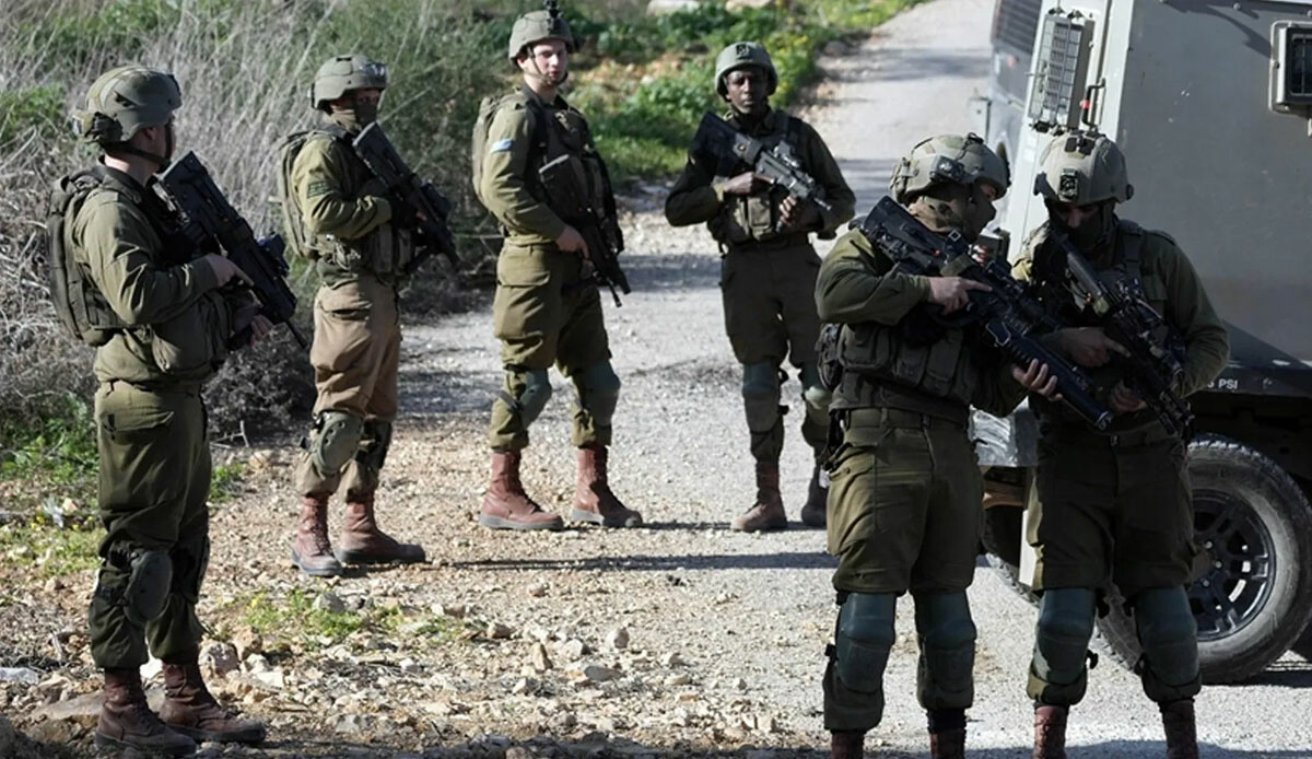 İşgalci İsrail askerleri Nablus şehrine baskın düzenledi