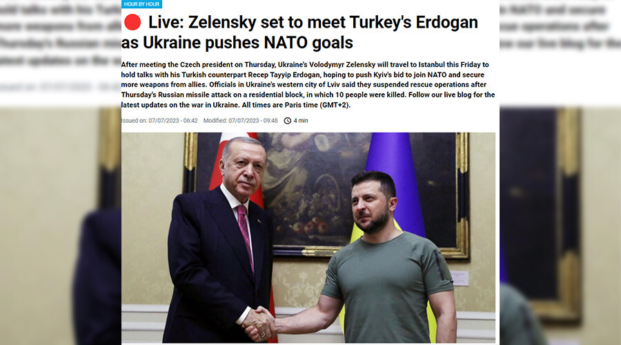Erdoğan Zelenskiy görüşmesi