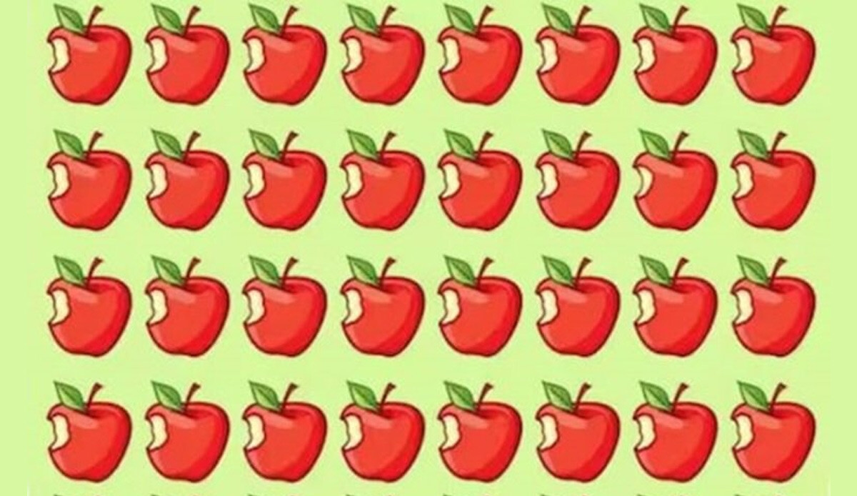 7 saniyeniz var… Sahte elmayı bulan sivri zekasını ispatlıyor 7 saniyeniz var… Sahte elmayı bulan sivri zekasını ispatlıyor