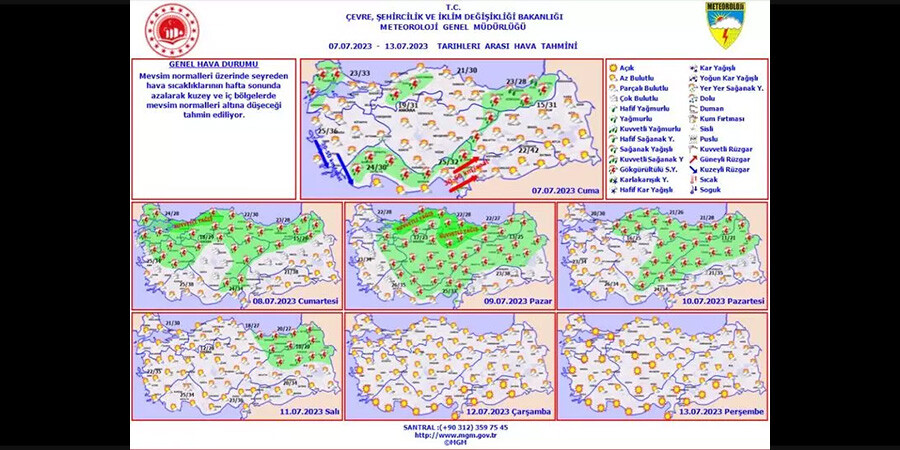 Hafta sonu plan yapanlar dikkat! Sağanak yağışlar geri geliyor