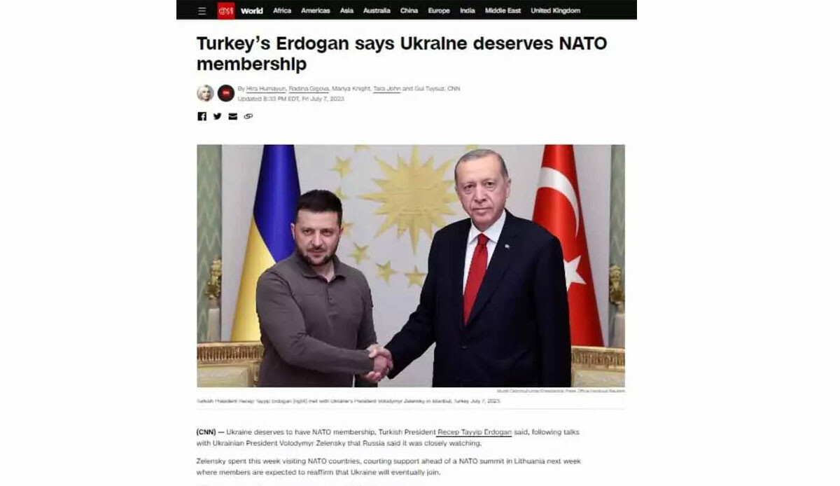 Zelensky'nin Erdoğan ziyareti dış basında geniş yer buldu: Türkiye liderlik yapmaya hazır