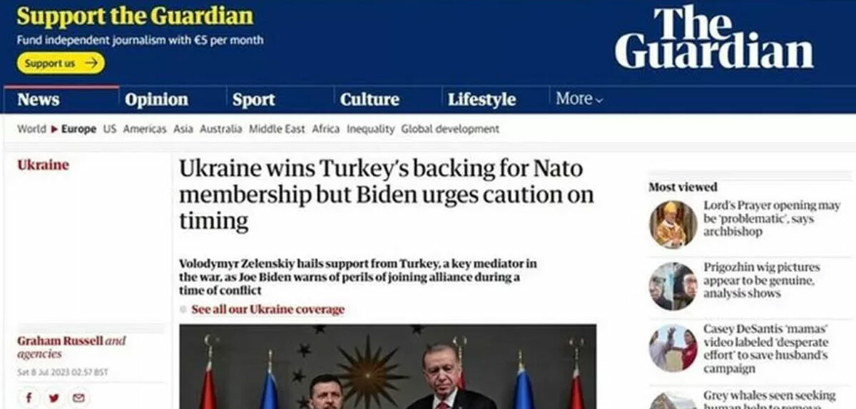 Zelensky'nin Erdoğan ziyareti dış basında geniş yer buldu: Türkiye liderlik yapmaya hazır