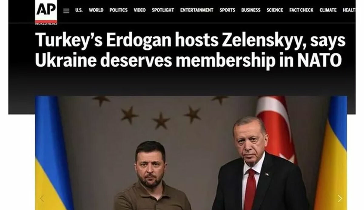 Zelensky'nin Erdoğan ziyareti dış basında geniş yer buldu: Türkiye liderlik yapmaya hazır