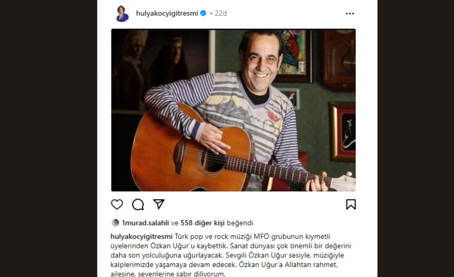 Sevenleri Özkan Uğur’un vefatı ilgili ne dediler? Özkan Uğur için yazılan başsağlığı mesajları…