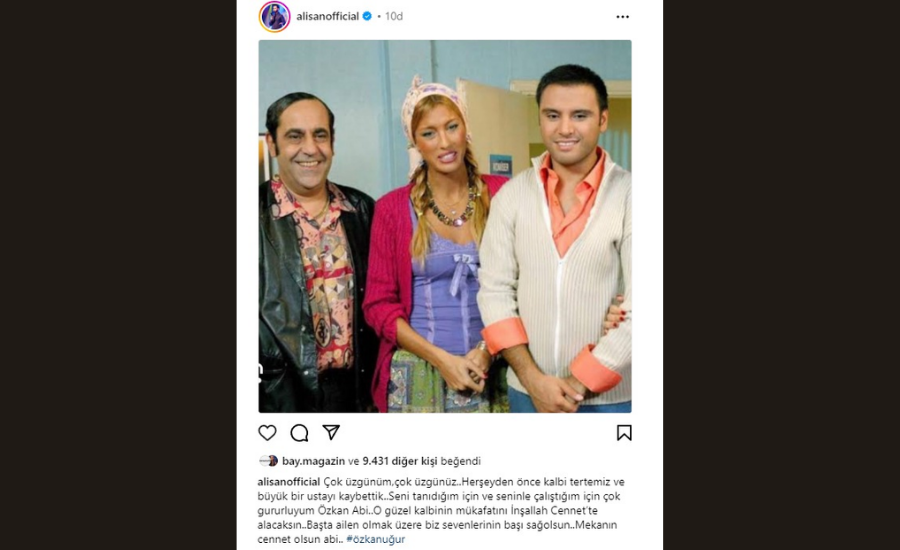 Sevenleri Özkan Uğur’un vefatı ilgili ne dediler? Özkan Uğur için yazılan başsağlığı mesajları…