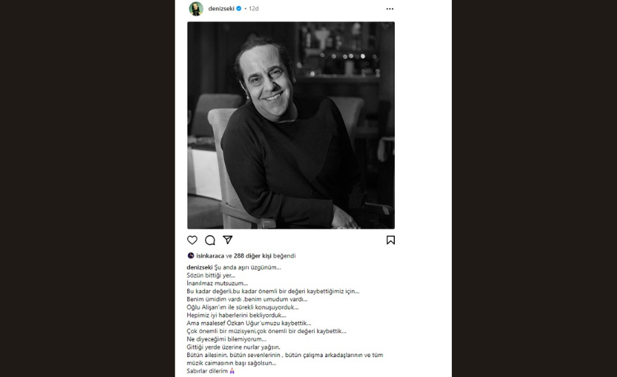 Sevenleri Özkan Uğur’un vefatı ilgili ne dediler? Özkan Uğur için yazılan başsağlığı mesajları…