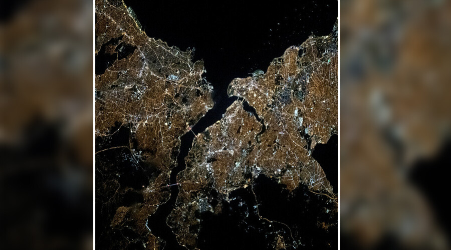Astronot Sultan Al Neyadi uzaydan paylaştı: İstanbul geceleri parlıyor Astronot Sultan Al Neyadi uzaydan paylaştı: İstanbul geceleri parlıyor