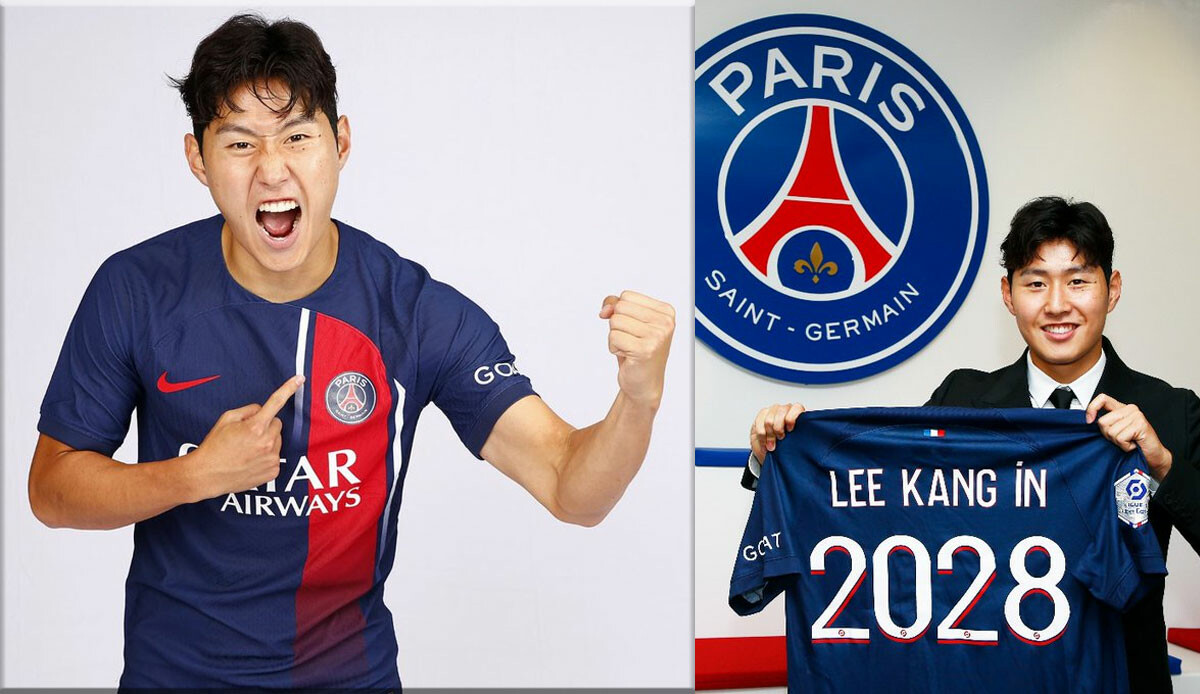 Paris Saint-Germain tarihinde bir ilk! Ligue 1 devi, Güney Koreli orta saha Lee Kang In'i açıkladı Paris Saint-Germain tarihinde bir ilk! Ligue 1 devi, Güney Koreli orta saha Lee Kang In'i açıkladı