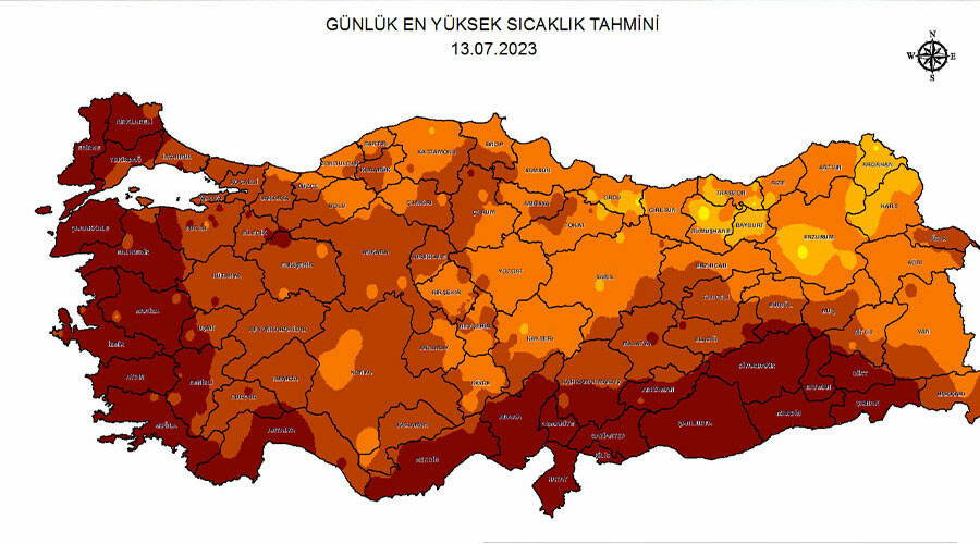 Afrika’dan sıcak hava dalgası geliyor! Meteoroloji tarih vererek uyardı: 50 dereceyi bulacak